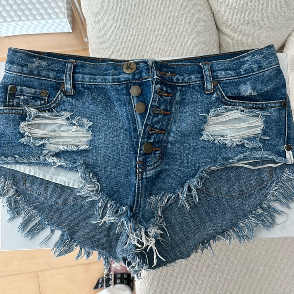 One Teaspoon Rollers Jean Shorts
Size 27